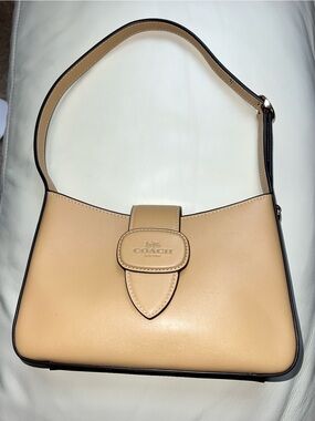 Coach Eliza Shoulder Bag with Leather Covered Closure